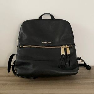 Michael Kors Black Backpack